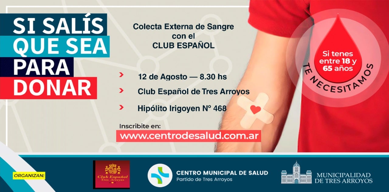 Colecta de sangre Club Español