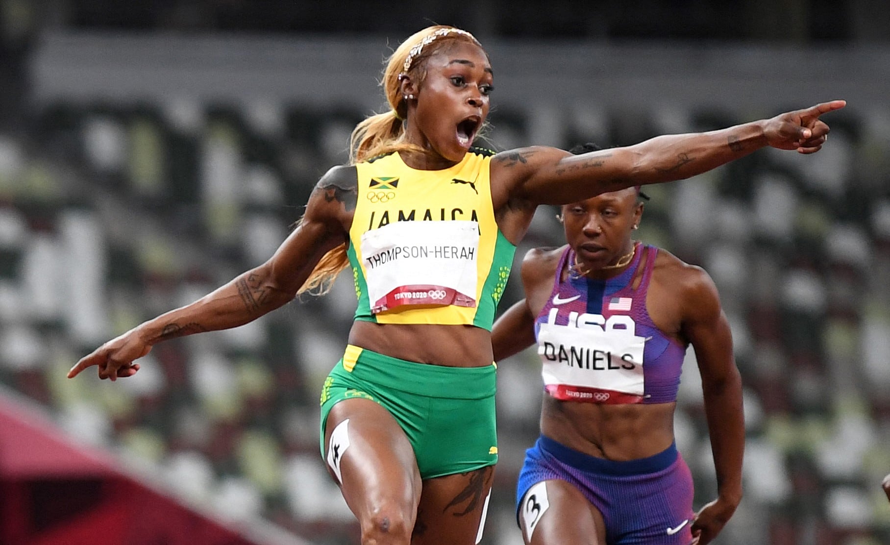 Elaine Thompson-Herah se consagró como bicampeona olímpica