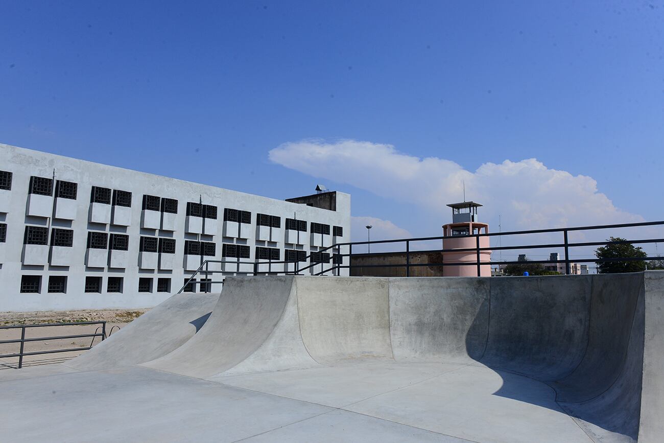 La nueva pista de skate en el Paseo San Martín