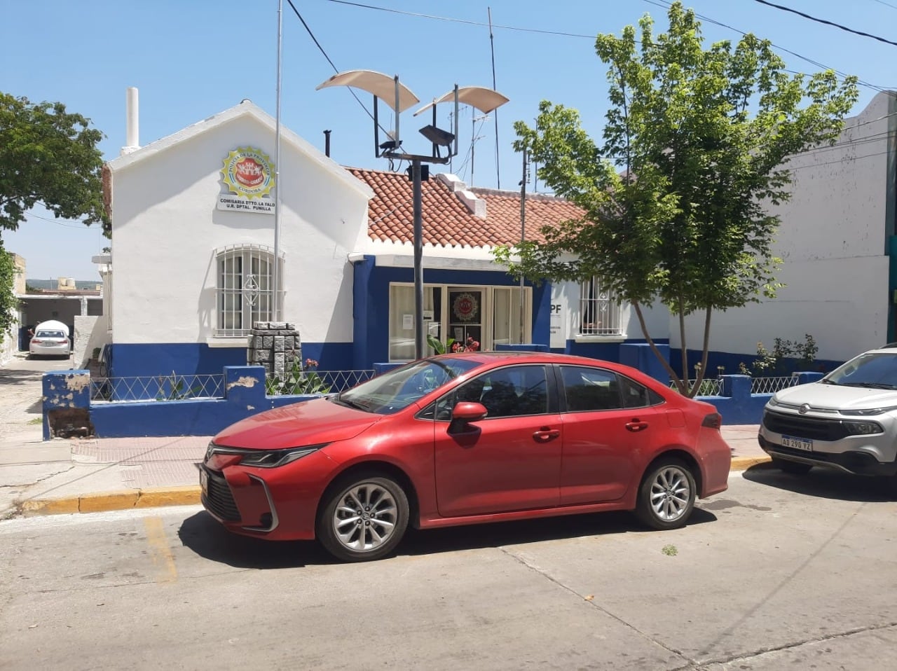 El vehículo del hombre quedó secuestrado.