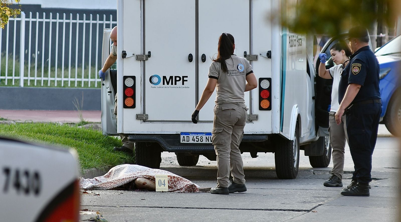 Homicidio en Rio Cuarto mujer acuchillada y novio herido Foto Tomas Fragueiro