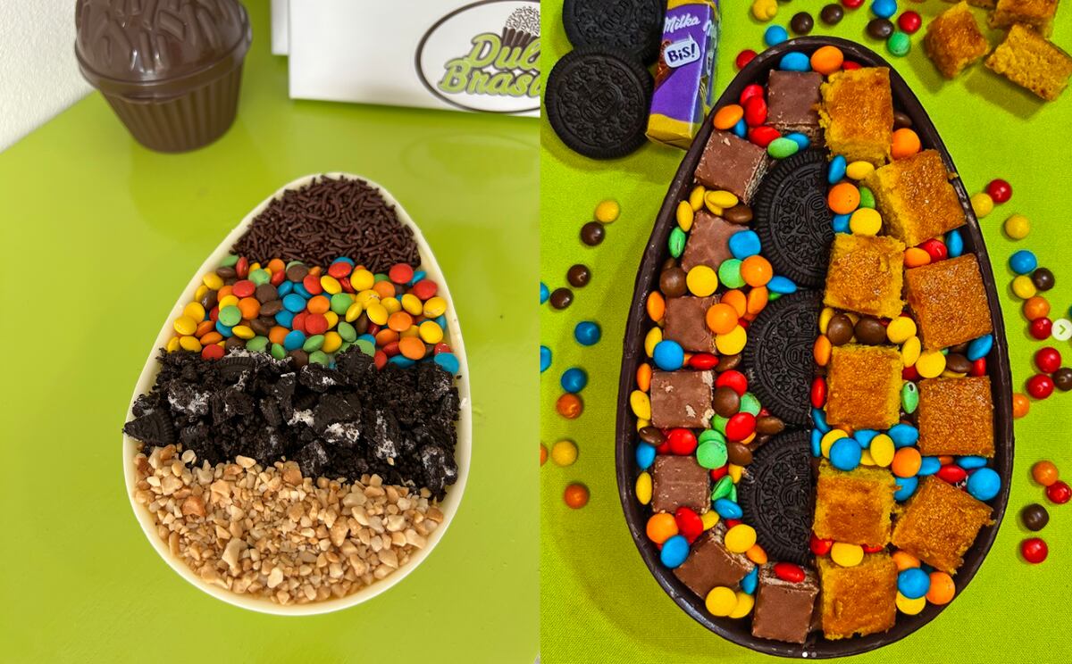 Un huevo de pascua especial, artesanal y con herencia brasilera