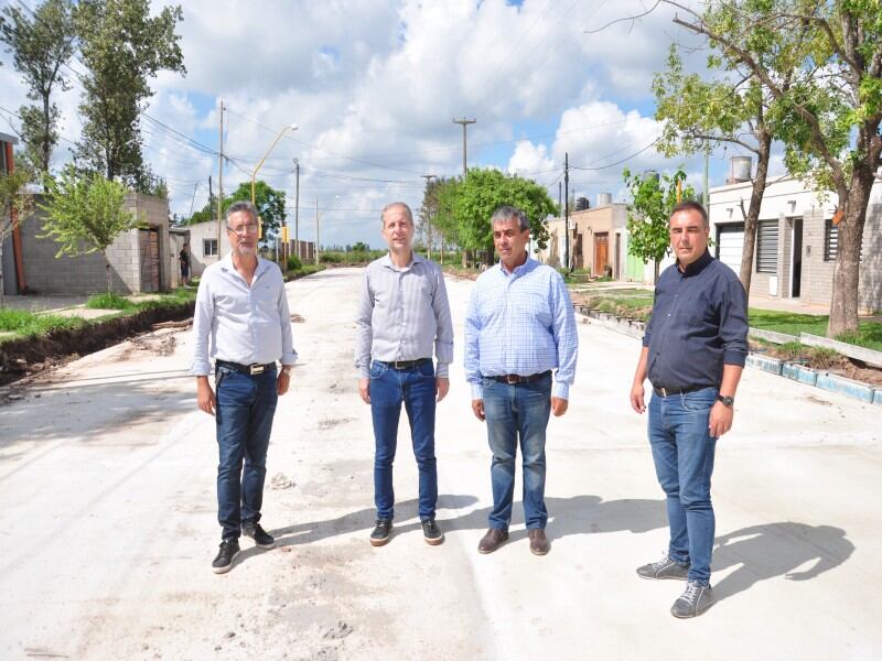 Obras de avimentación en la ciudad