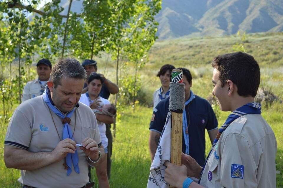 El contacto con la naturaleza es una de las  partes del método scout, donde se enseña a transformar y respetarla.