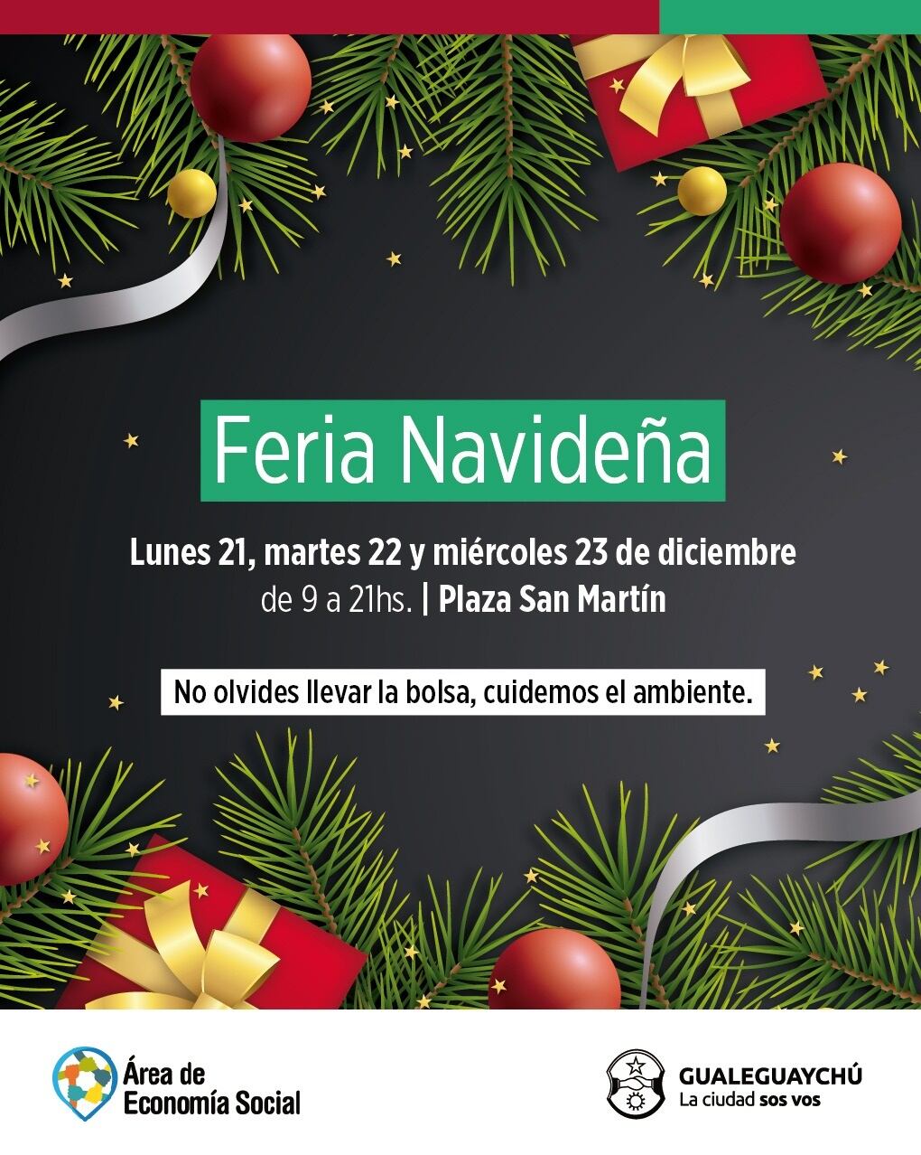 Feria de Navidad en Plaza San Martín