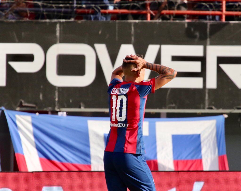 Ricardo Centurión tuvo un efímero paso por San Lorenzo de tan solo tres meses.