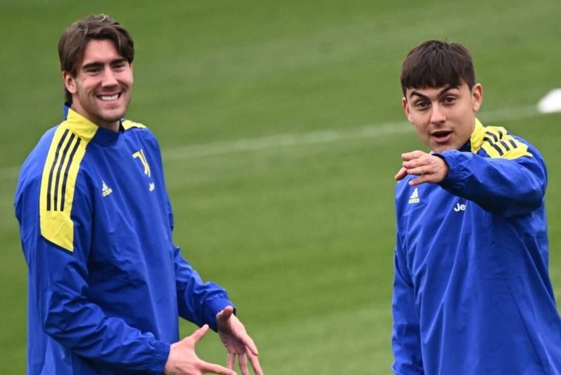 Paulo Dybala estrenó nuevo corte en el entrenamiento de Juventus (Prensa Juventus)