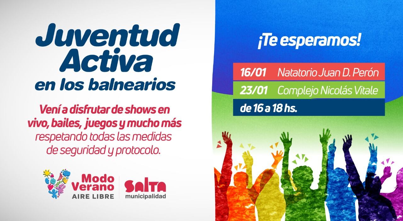 Las actividades son este sábado 16 y el próximo 23.