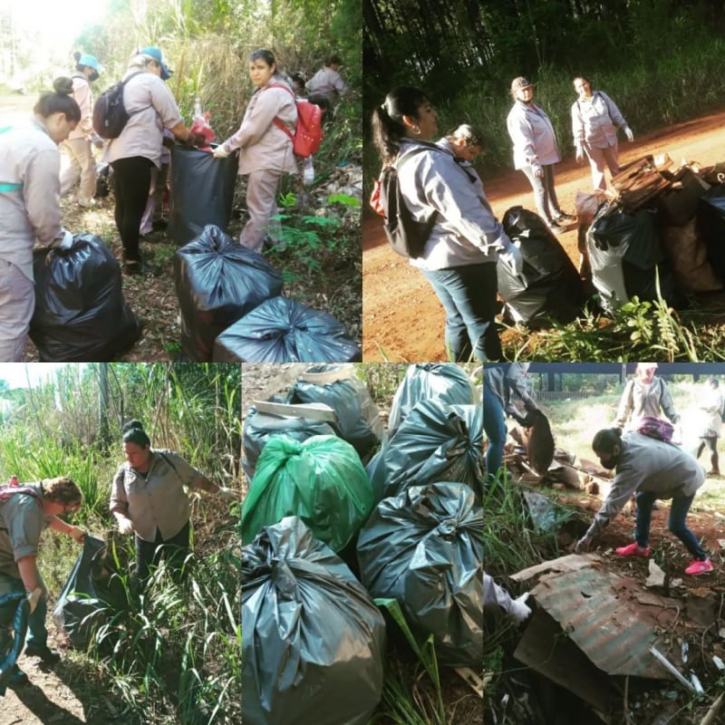 Eldorado: continúan realizando tareas en diferentes barrios.