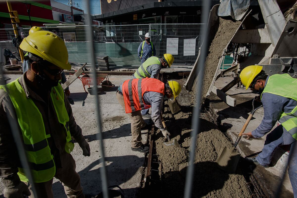 Cómo continúan las obras de puesta en valor de la peatonal de Paraná