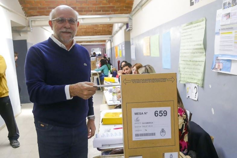 Flavio Fama ya votó y destacó la participación en Catamarca.