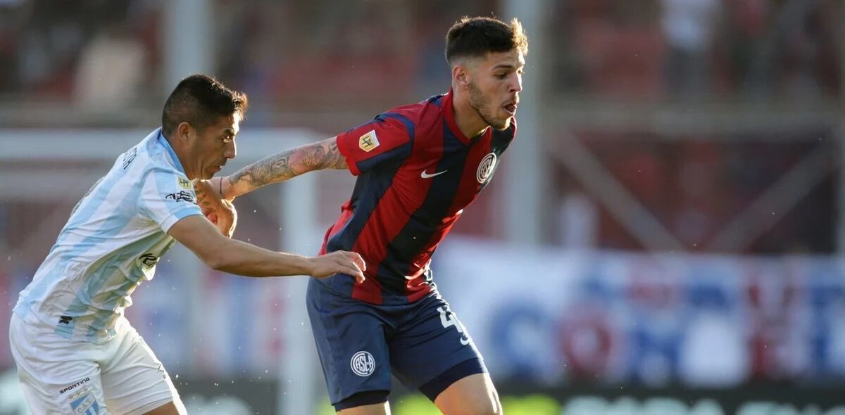 Los goles del empate entre San Lorenzo y Atlético Tucumán por la Liga Profesional