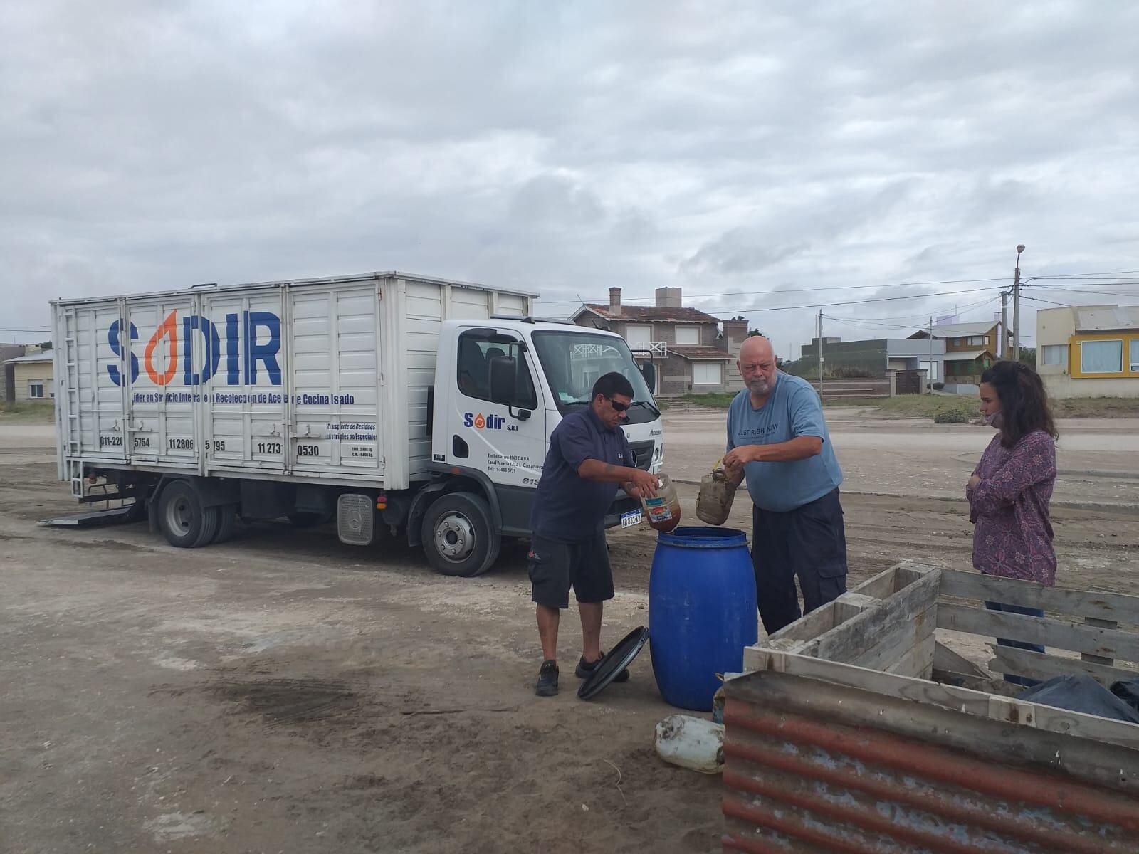 Recolección de Aceite Vegetal Usado en Claromecó