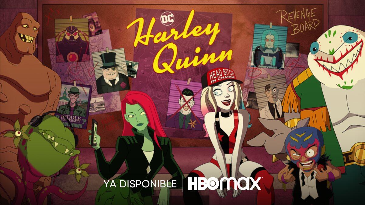 La serie animada para adultos de Harley Quinn.