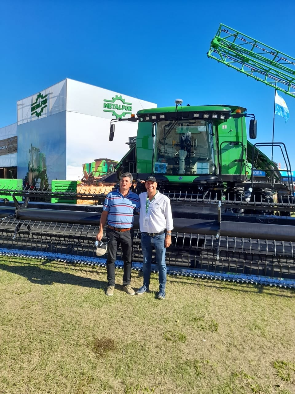 Matías Fhurer presente en Expoagro 2022