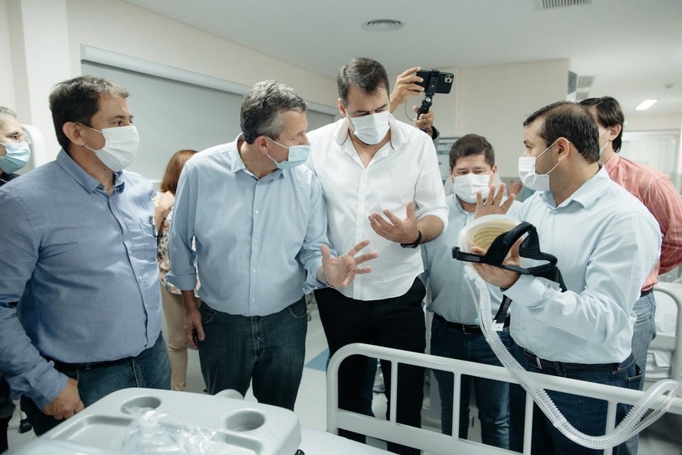 El Gobernador de Misiones encabezó la inauguración de la Unidad de Terapia Intensiva del Hospital SAMIC de Oberá