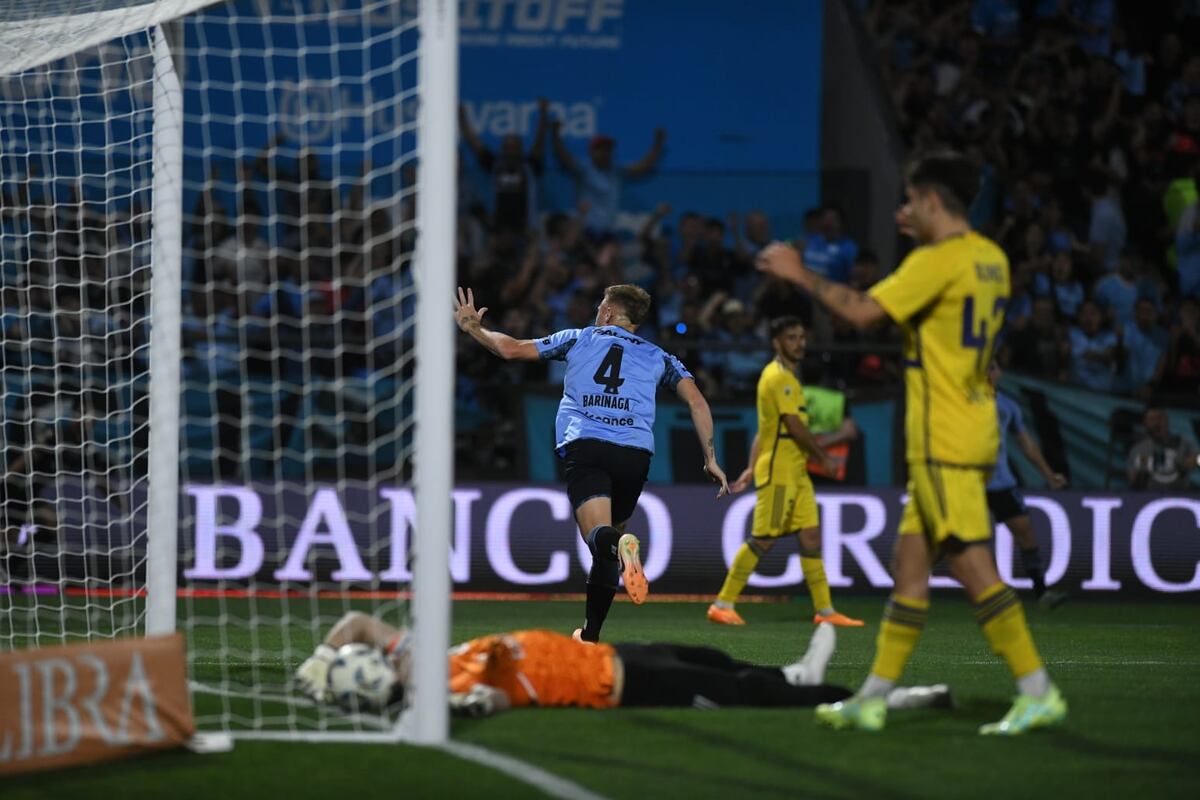 Video: El golazo del Colo Barinaga de Belgrano que, en su cumpleaños, marcó el 2 a 2 contra Boca