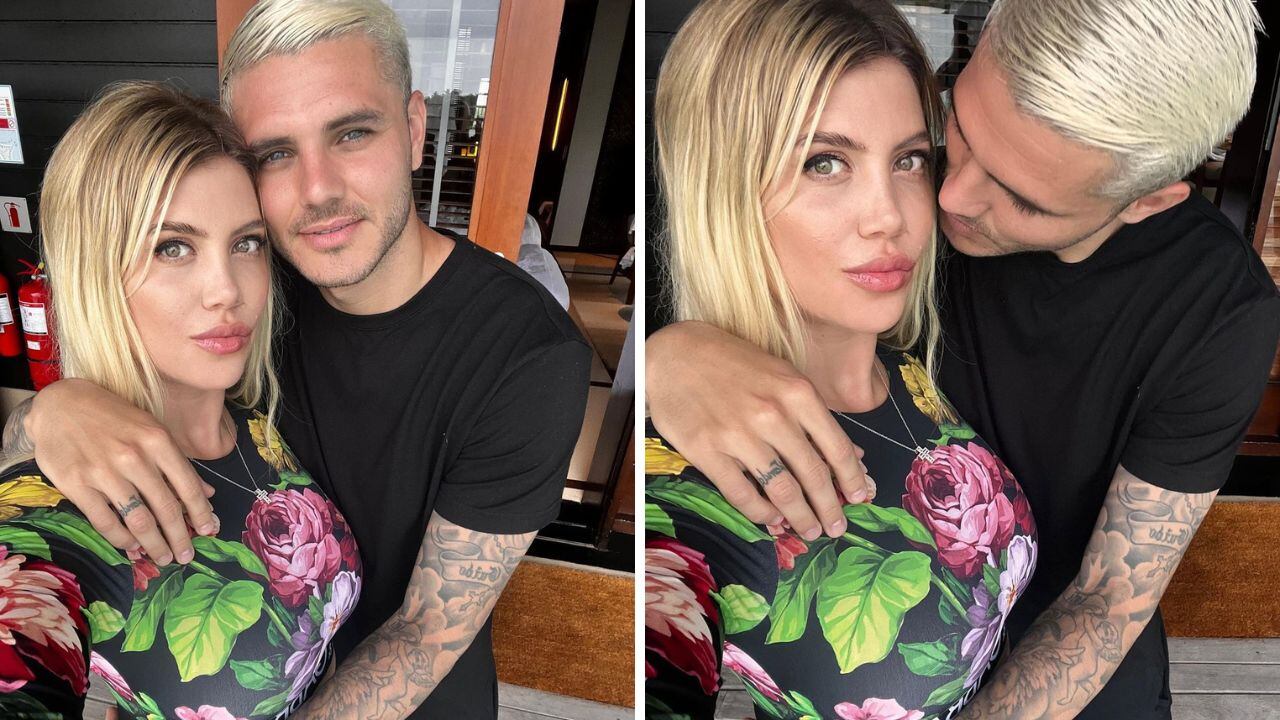 Otros tiempos: Wanda Nara y Mauro Icardi, juntos.