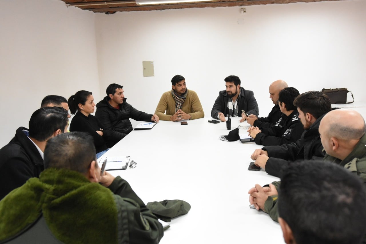 Se reunió la Mesa de Coordinación Institucional en Seguridad