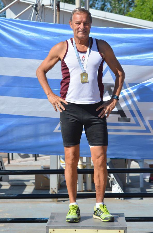 Podio en campeonato argentino de Pipío Fernández.