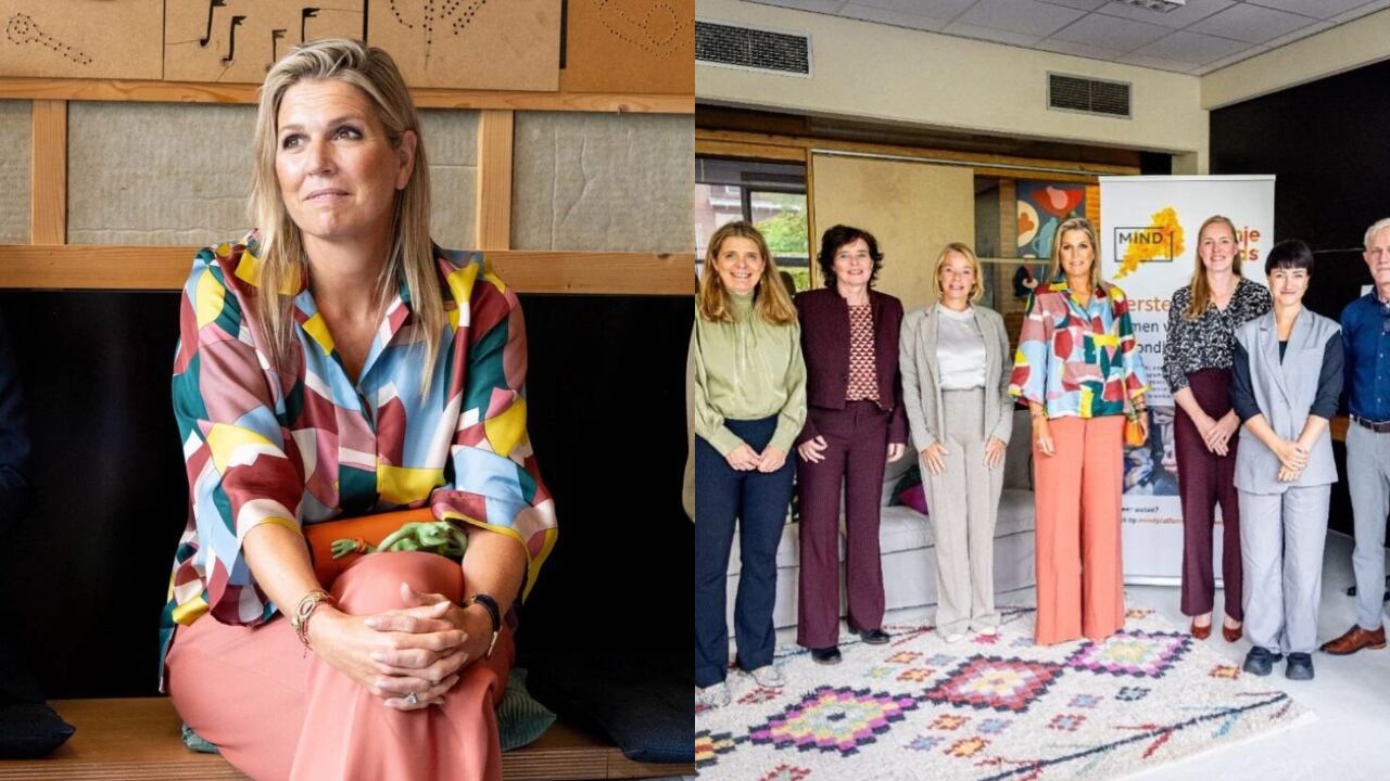 Así fue el look de Máxima.