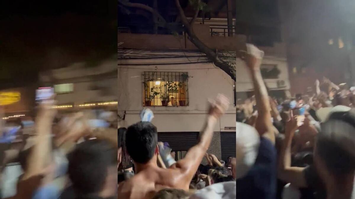 Rosario encontró su “abuela, lalalá la la” con Lionel Messi como bandera