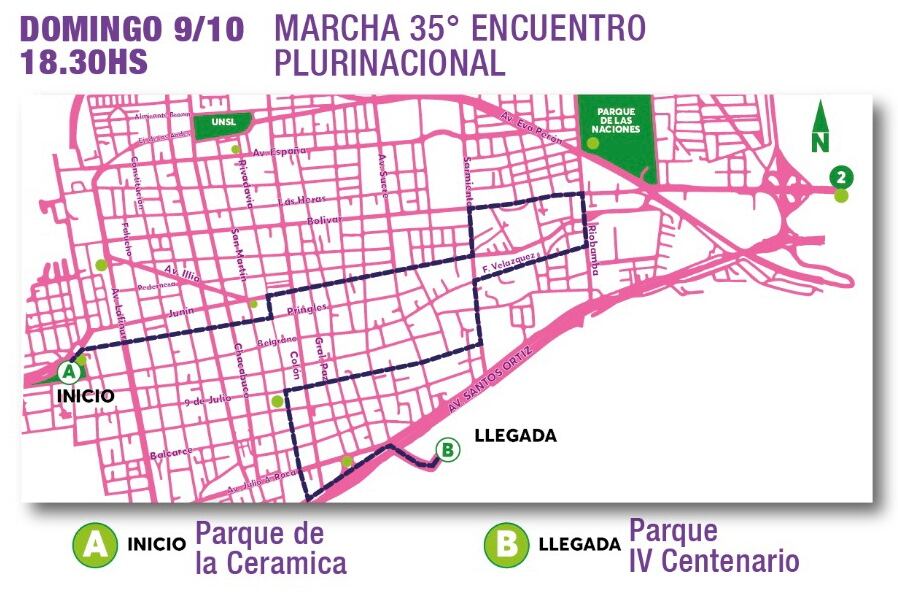 Marcha del domingo.