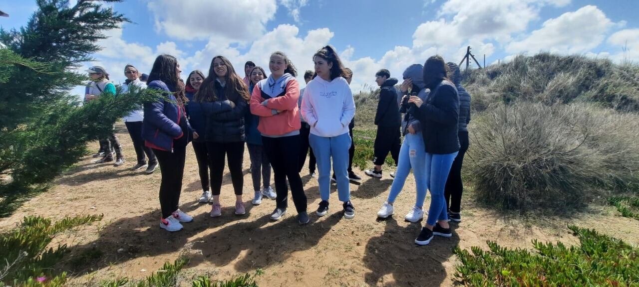 Alumnos de la Secundaria N° 2 de Tres Arroyos visitaron Reta