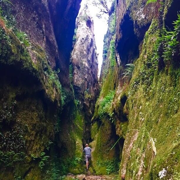 Un rincón en medio de Los Gigantes al que sólo pueden acceder los aventureros.