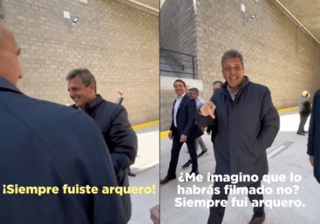 Conversación que fue editada en el video viral. 