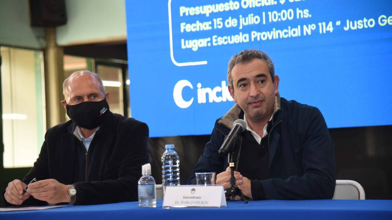 Omar Perotti y Pablo Javkin