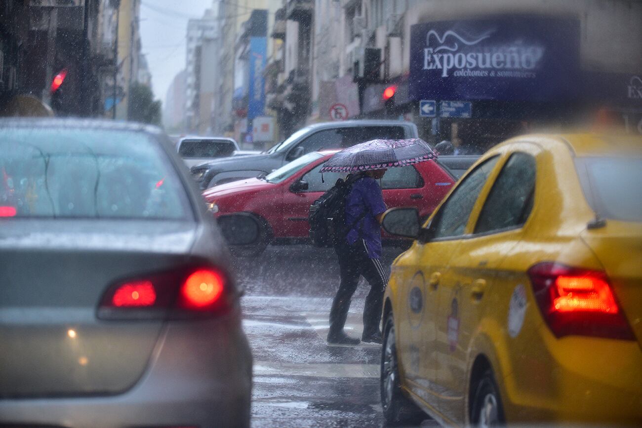 Lluvia en Córdoba ( Ramiro Pereyra /La Voz) 