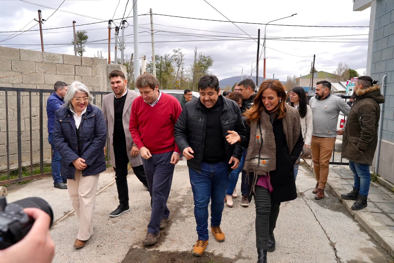 Melella y Tolosa Paz compartieron actividades en Tierra del Fuego