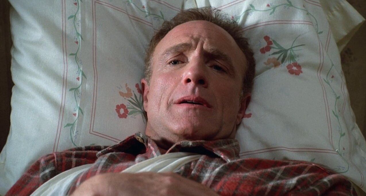 "Misery", película en la que actúa James Caan.