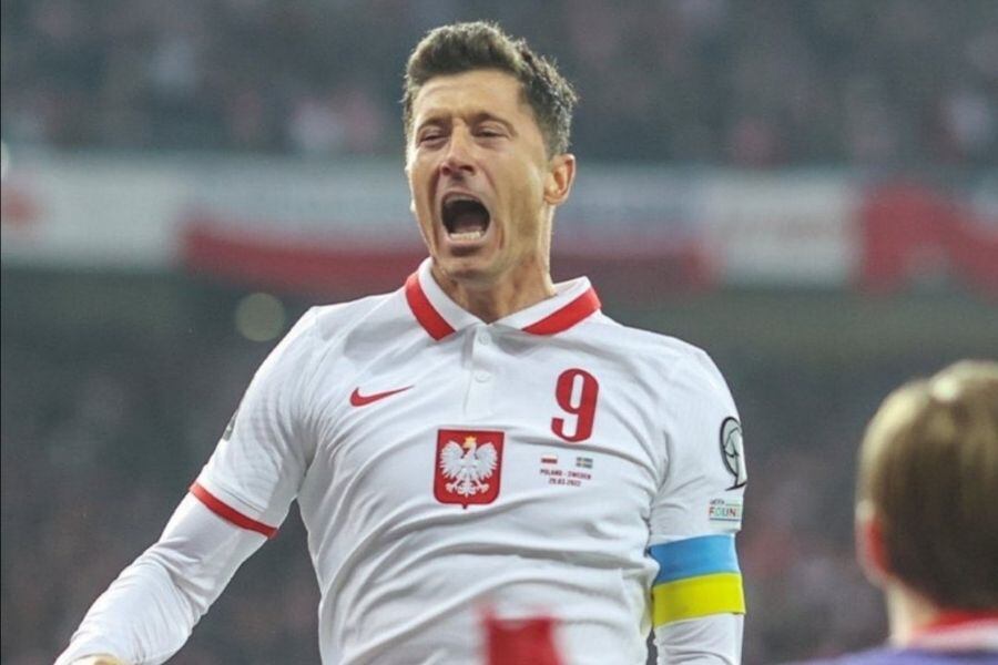 Robert Lewandowski puso a la Argentina como uno de los candidatos a ganar el Mundial.