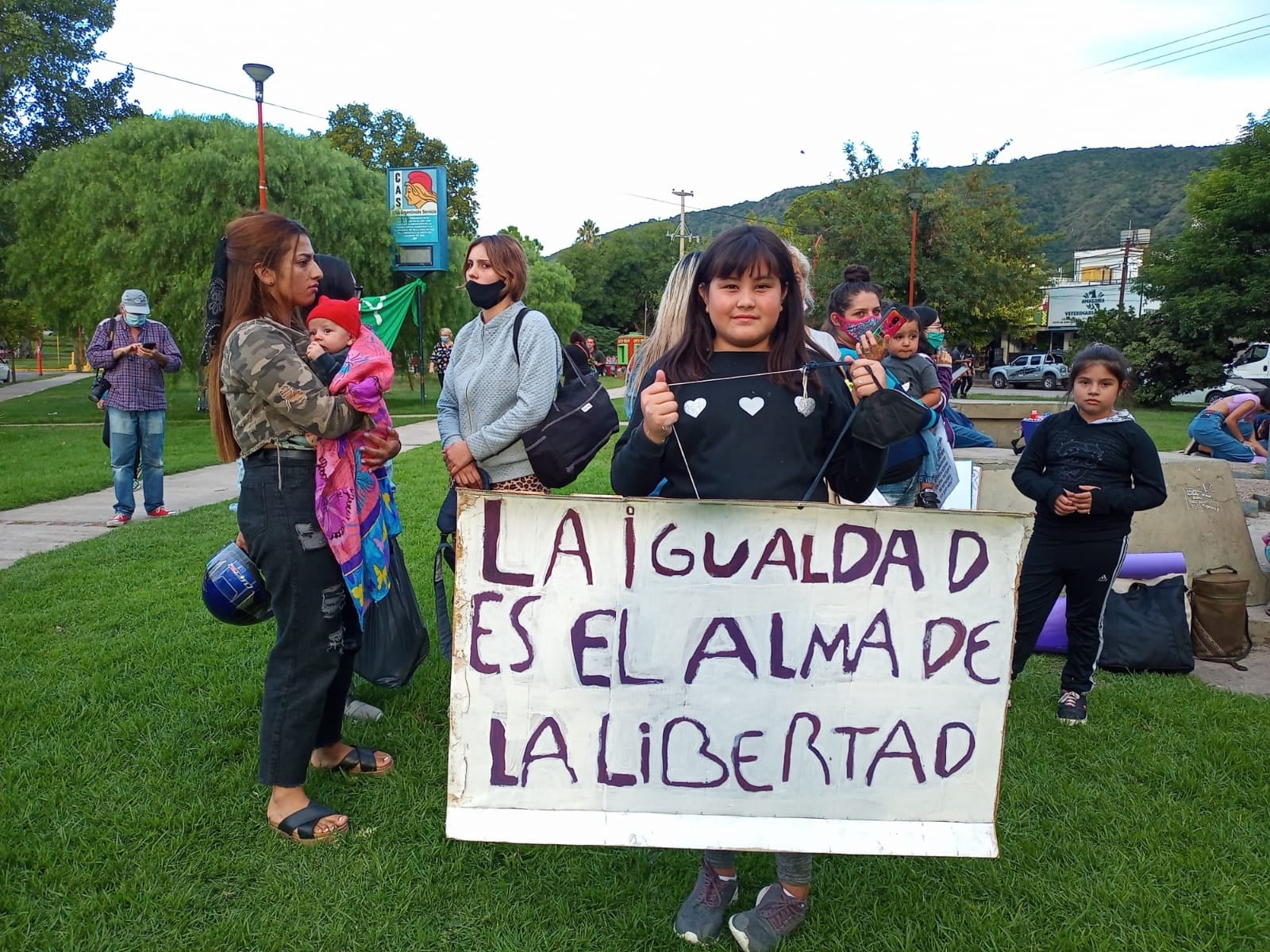 Carlos Paz 8 M, consingas de la marcha.