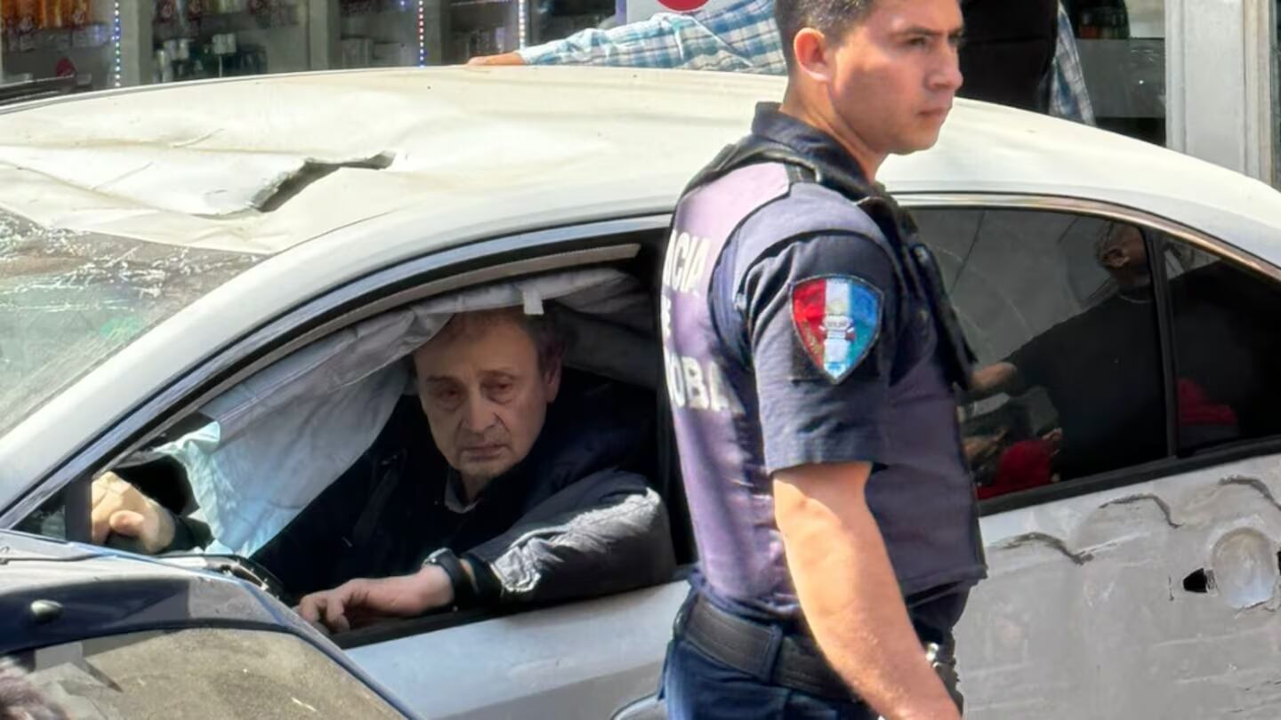 Cristian Joaquín Pacha, el conductor de 68 años que provocó el desastre vial en el Centro de Córdoba. (Captura de pantalla / NA)