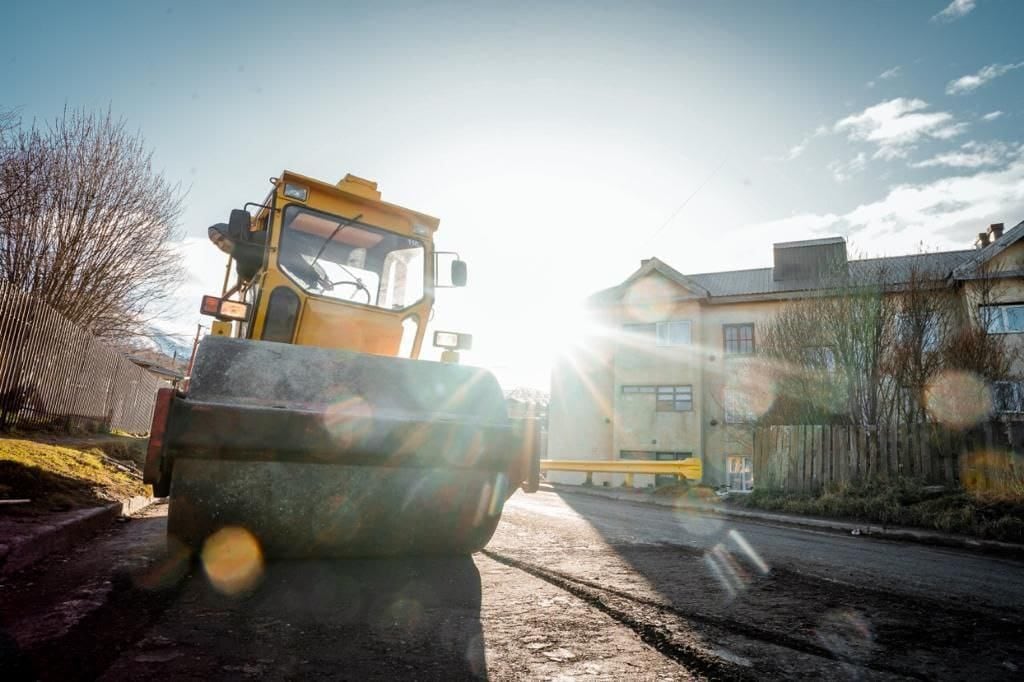 El Municipio realizó reparaciones en calle Luis Vernet