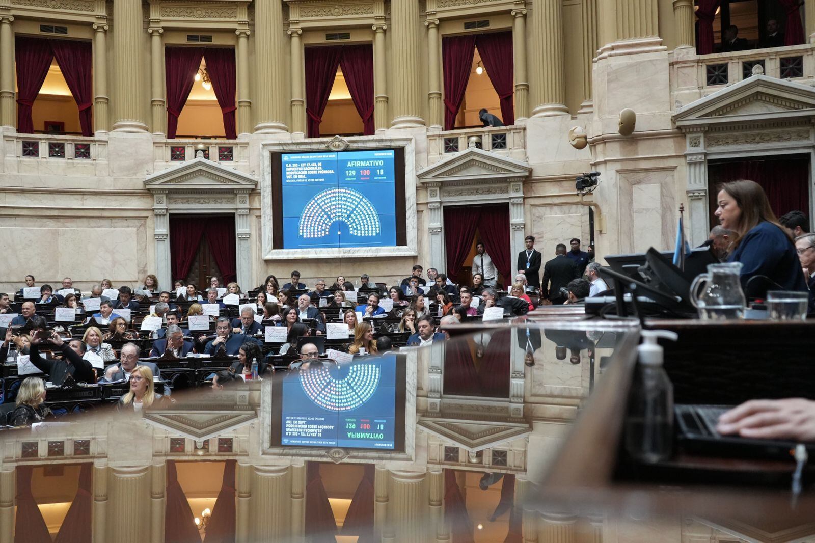 La Cámara de Diputados recibió anoche el proyecto de ley del Presupuesto 2023. 