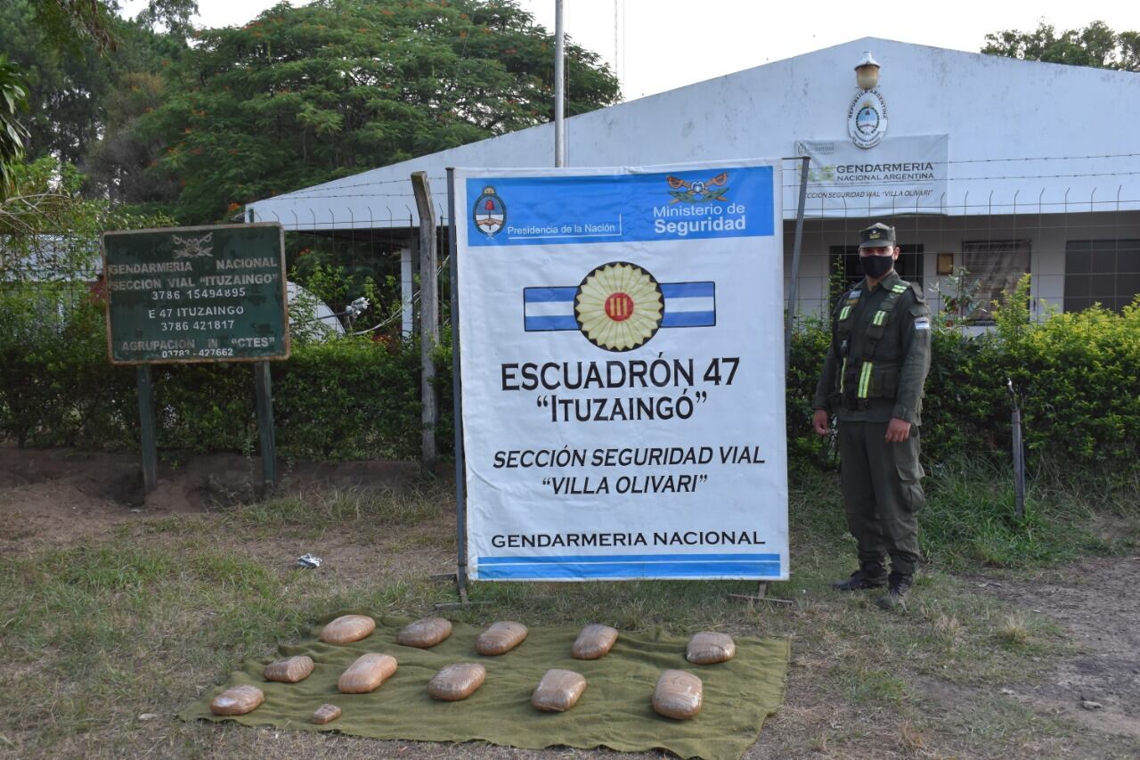 Partió de Puerto Iguazú un ómnibus con 10 kilogramos de marihuana.