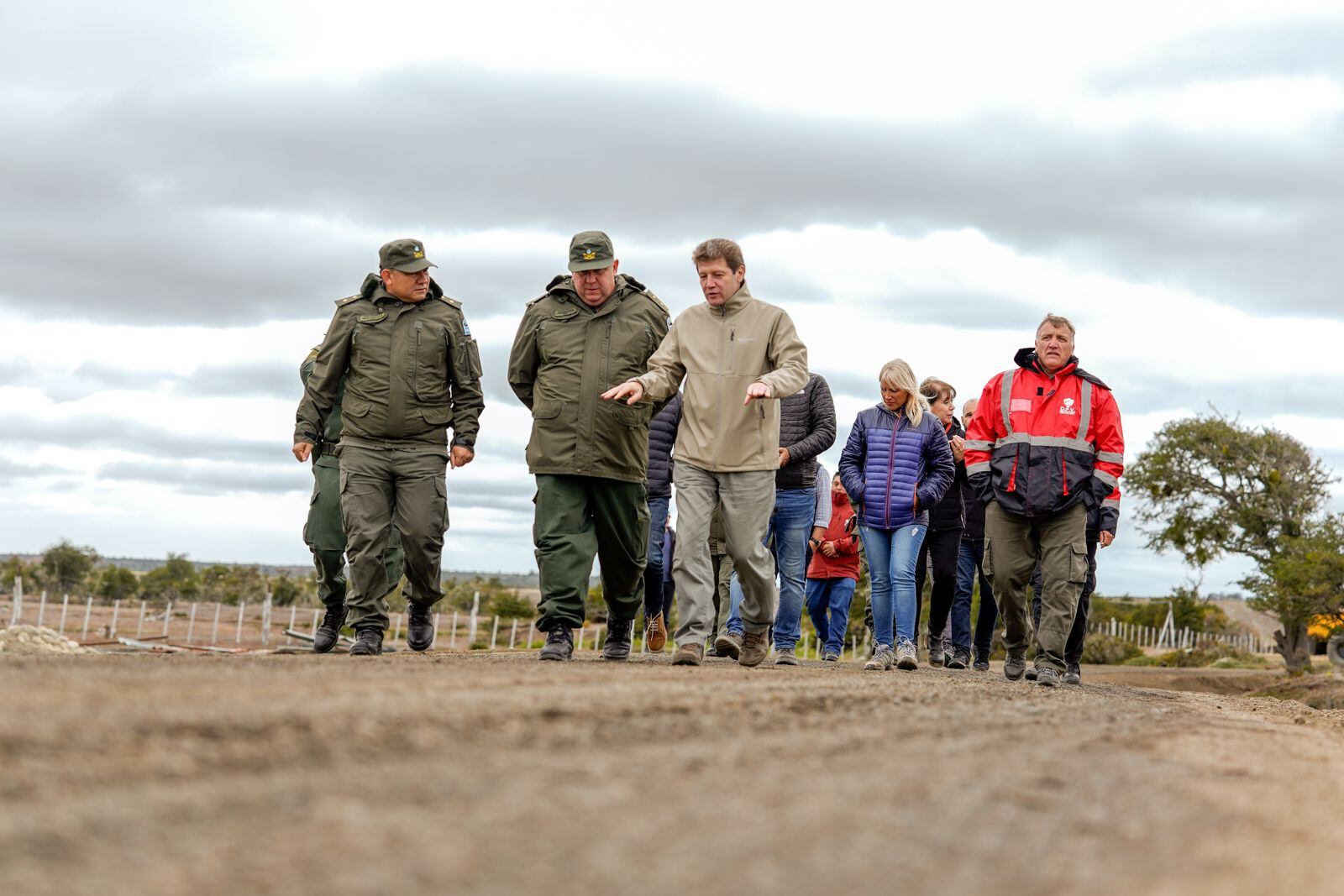 Recorrida por los trabajos finalizados del puente Radman