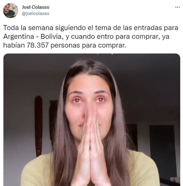 Los mejores memes por la venta de entradas para el partido de Argentina y Bolivia