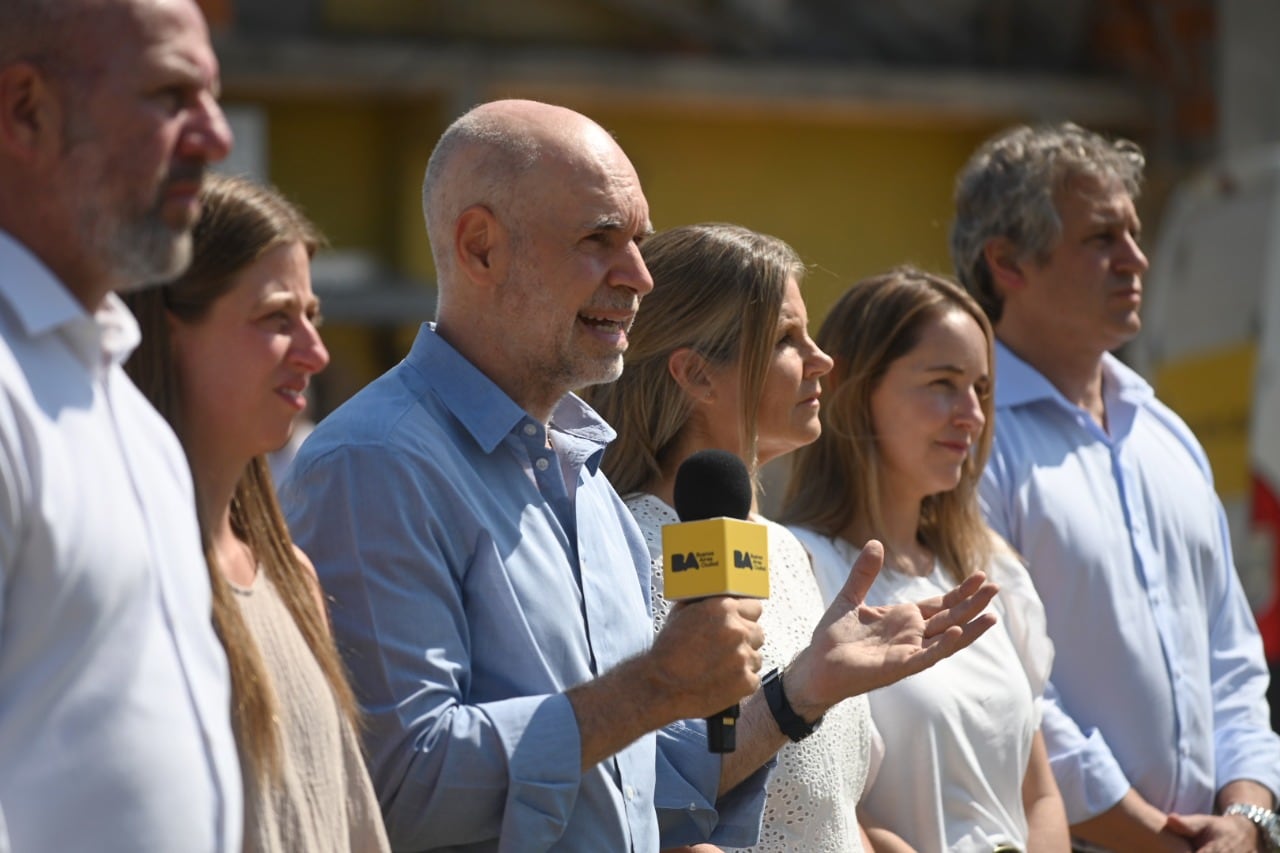 Rodríguez Larreta con la mira en las elecciones.