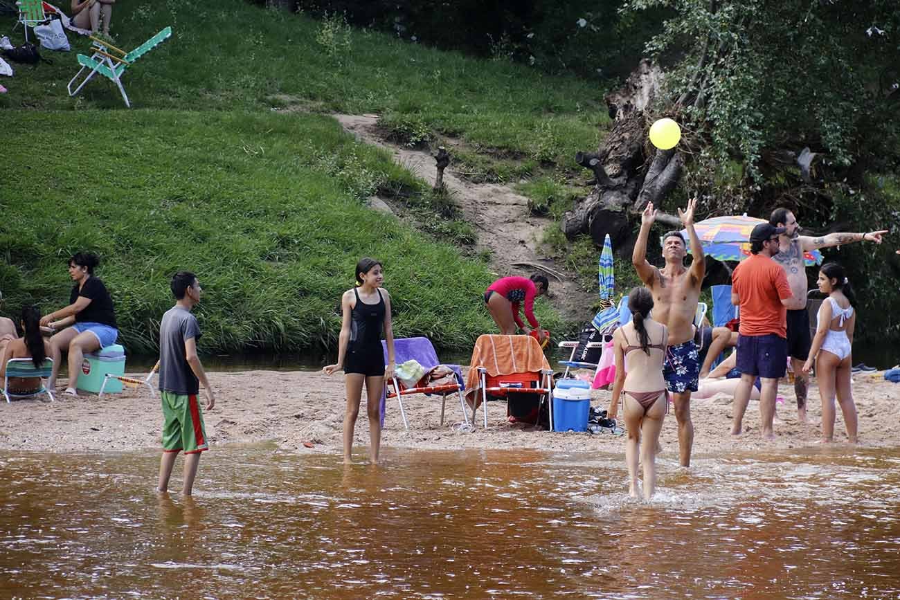 Turismo río fantasio Carlos Paz. (La Voz)