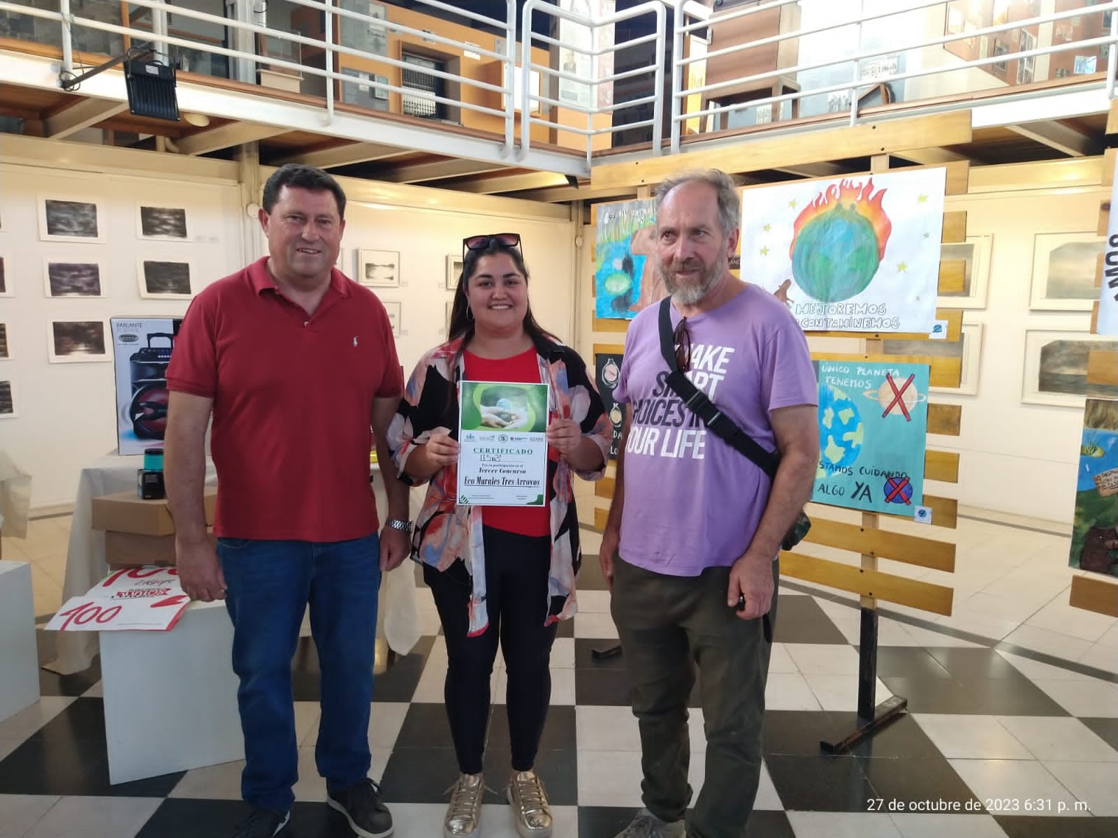 Tres Arroyos: Ganadores del Concurso Eco Murales