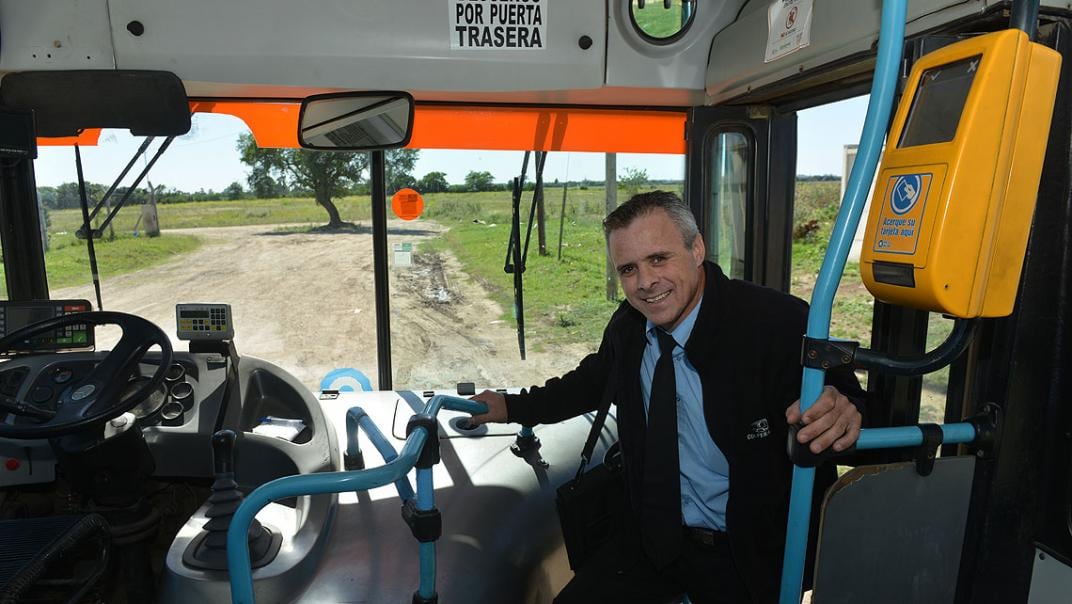 Cristian Binetti, conductor de Coniferal. (Foto: Raimundo Viñuelas)