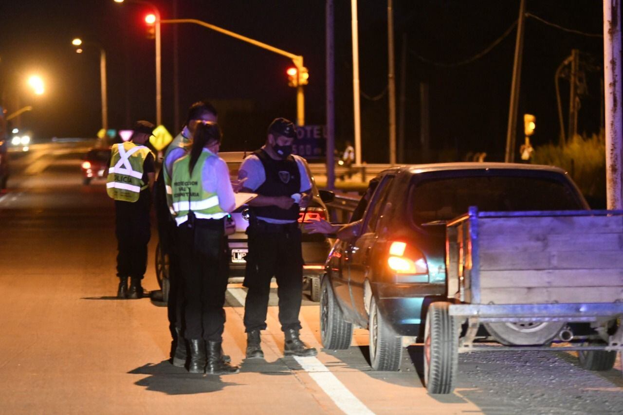 Controles vehiculares en la ruta 34