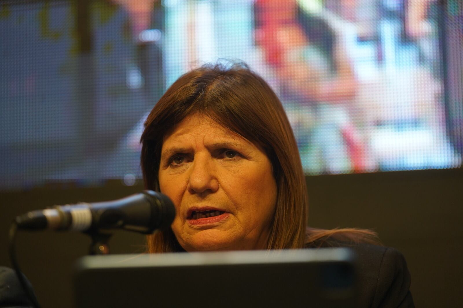 Patricia Bullrich, ministra de Seguridad.