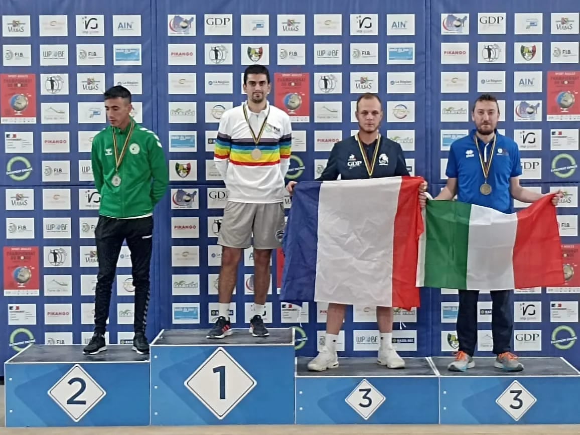 Nicolás Pretto campeón del Mundo 2024 de bochas precisión