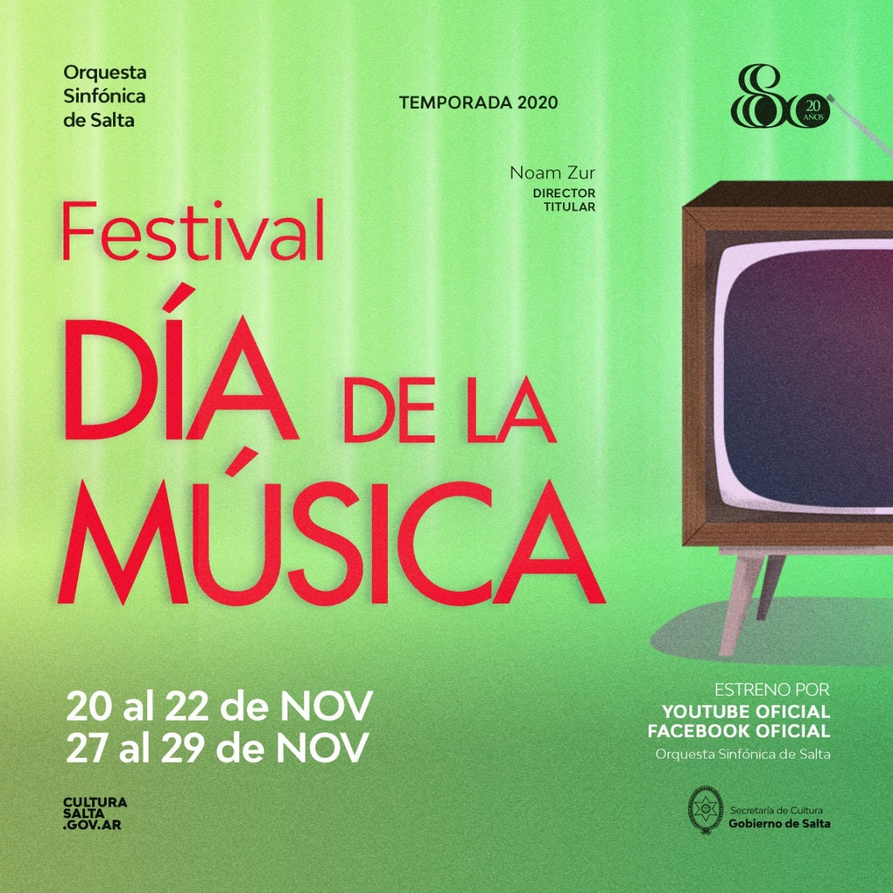 Durante dos fines de semana la Orquesta celebrará el Dïa de la Música.